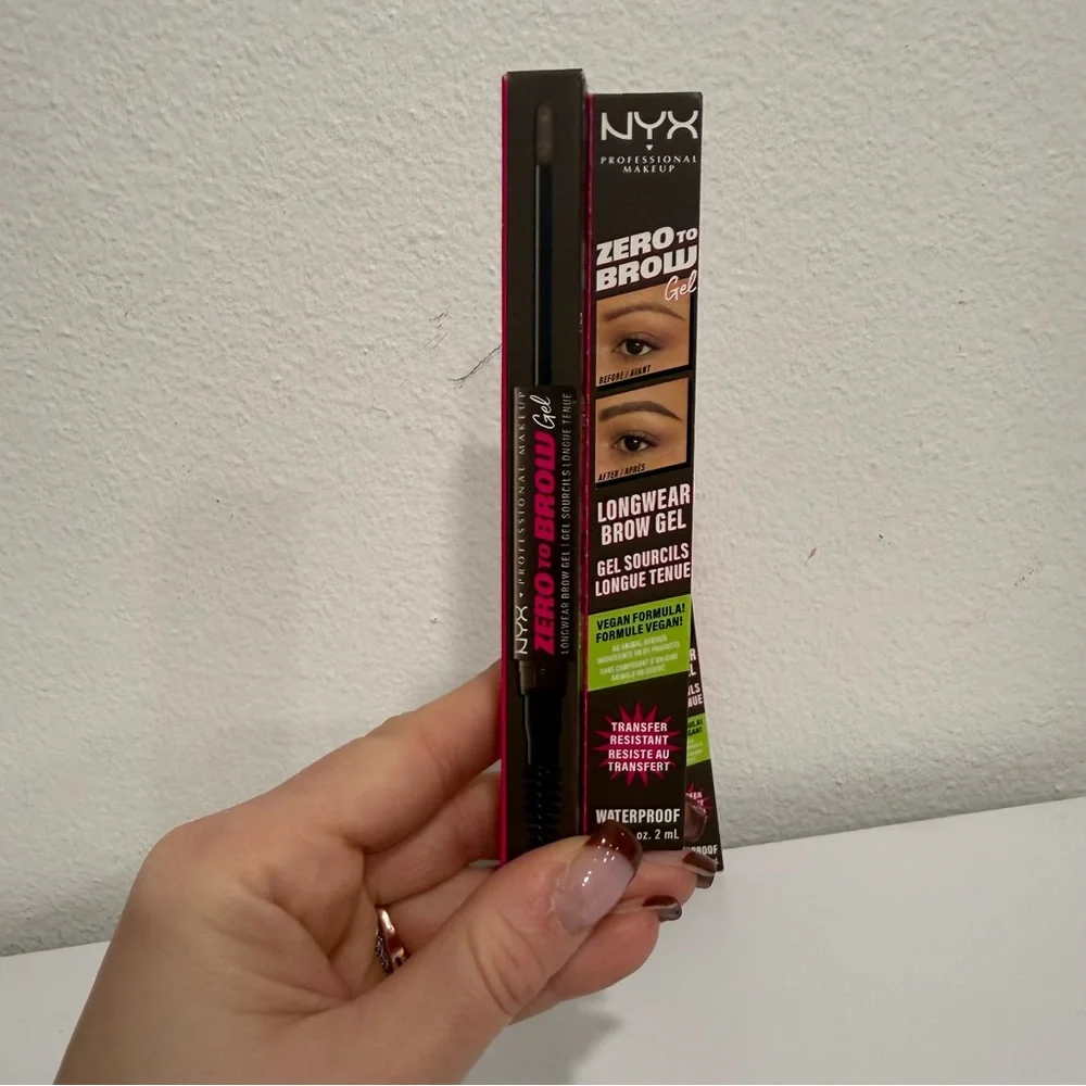 NYX Zero to Brow Longwear Waterproof Eyebrow Gel in Espresso Bundle of 2 - Picture 2 of 6